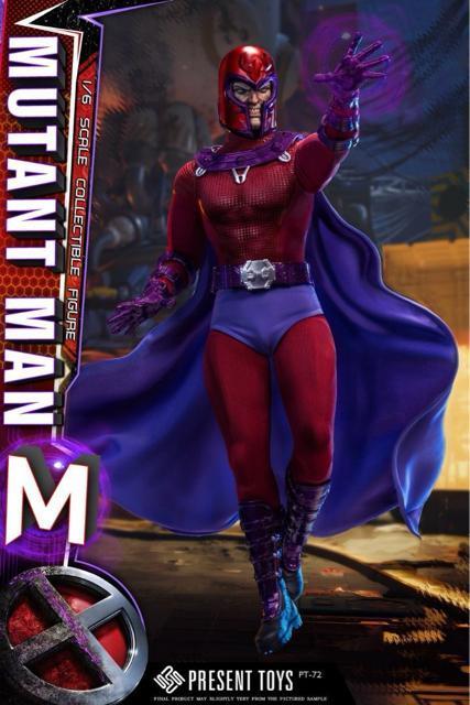 PRESENT TOYS PT-SP72 X-MEN �}�O�j�[�g�[ Magneto1/6�t�B�M���A �� �z�r�[�� 