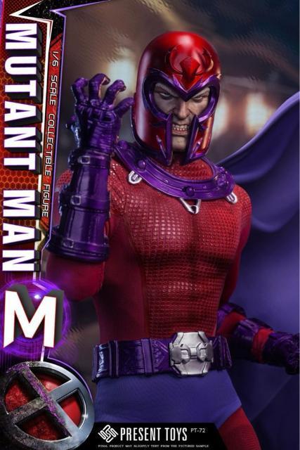 PRESENT TOYS PT-SP72 X-MEN �}�O�j�[�g�[ Magneto1/6�t�B�M���A �� �z�r�[�� 