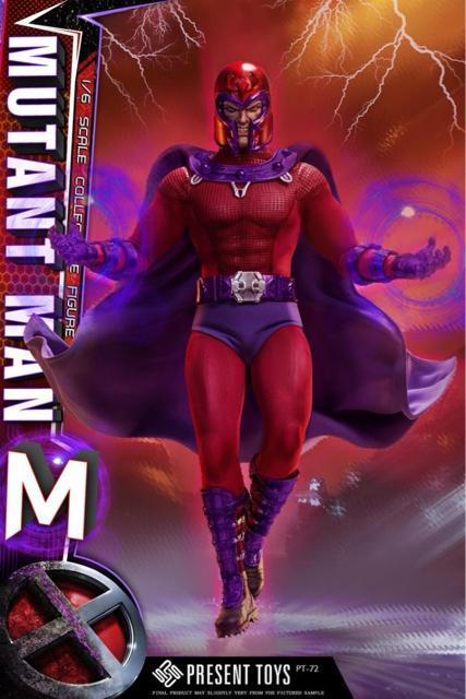 PRESENT TOYS PT-SP72 X-MEN �}�O�j�[�g�[ Magneto1/6�t�B�M���A �� �z�r�[�� 