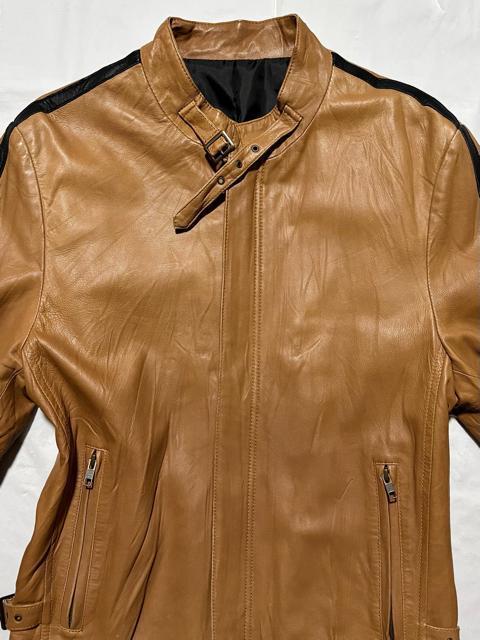 ROUGH&TOUGH 羊革 ラム レザー ジャケット レーサー ライダース M アメカジ ワーク ミリタリー バイカー ロック < 男性ファッション ROUGH&TOUGH 羊革 ラム レザー ジャケット レーサー ライダース M アメカジ ワーク ミリタリー バイカー ロック < 男性ファッションの