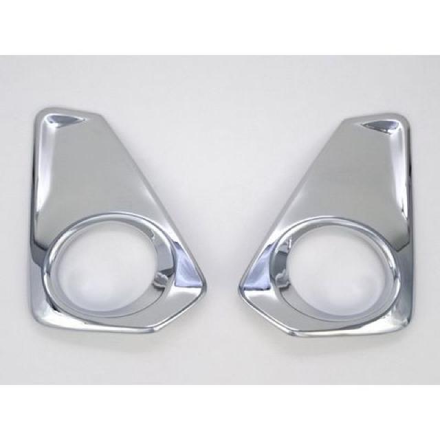 日産 セレナC27 メッキ フォグライト ランプ リム リング ガーニッシュ カバー G X S < 自動車/バイク 日産 セレナC27 メッキ フォグライト ランプ リム リング ガーニッシュ カバー G X S < 自動車/バイク