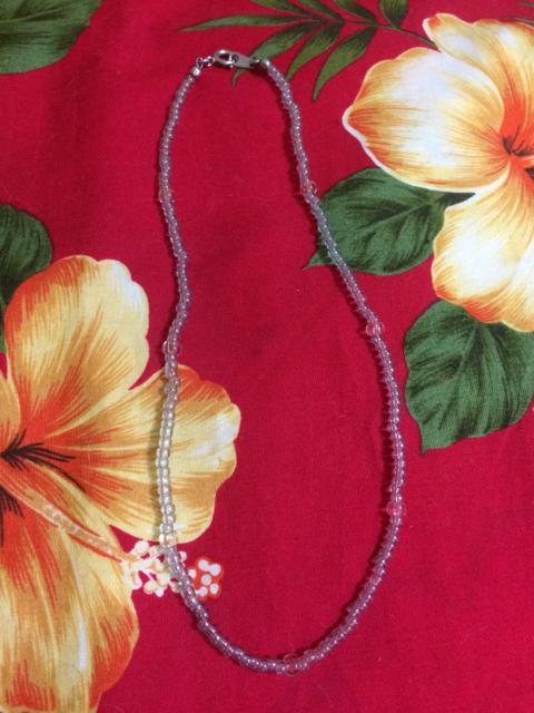 美品☆ビーズのネックレス☆爽やか透明水色☆ < 女性アクセサリー/時計 美品☆ビーズのネックレス☆爽やか透明水色☆ < 女性アクセサリー/時計の