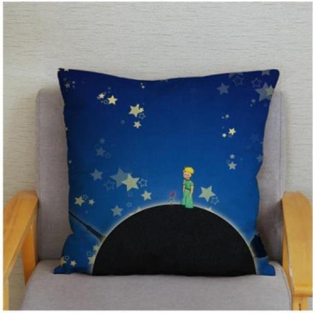 新品 星の王子さま クッションカバー  < インテリア/ライフ  新品 星の王子さま クッションカバー   < インテリア/ライフの