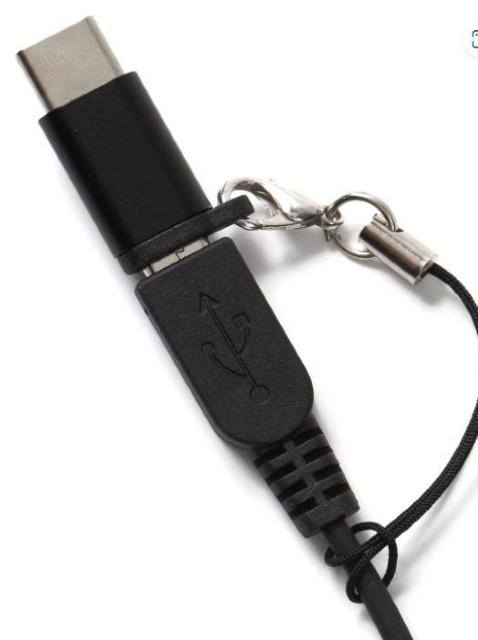 USB type-CϊA_v^[ 2micro USB to USB-C  Ɠd/AV 