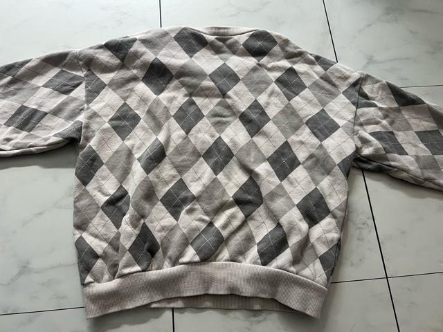 ダイヤ柄スエットトップス★130cm < キッズ/ベビー ダイヤ柄スエットトップス★130cm < キッズ/ベビーの