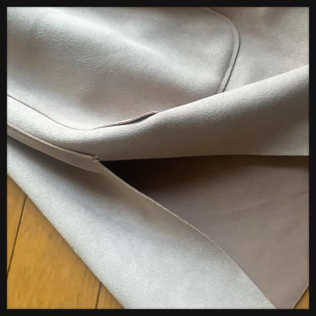 ZARA ザラ BASIC ベーシック フード付き スウェード風 ガウンコート モーブピンク くすみカラー 高級感??あり♪ < ブランド ZARA ザラ BASIC ベーシック フード付き スウェード風 ガウンコート モーブピンク くすみカラー 高級感??あり♪ < ブランドの