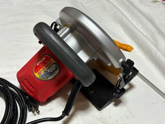 RYOBI 丸ノコ(ブレーキ付) W-1900 ガイドバー付 4124-10-1 < ペット/手芸/園芸 RYOBI 丸ノコ(ブレーキ付) W-1900 ガイドバー付 4124-10-1 < ペット/手芸/園芸の