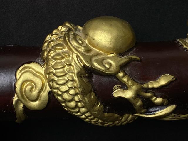 龍 彫刻 特大 黒檀木 筆 置物 縁起物 風水 開運 文房四宝 オブジェ 飾り 昇進 合格祈願 希少 豪華 龍神 飾り筆 < インテリア/ライフ 龍 彫刻 特大 黒檀木 筆 置物 縁起物 風水 開運 文房四宝 オブジェ 飾り 昇進 合格祈願 希少 豪華 龍神 飾り筆 < インテリア/ライフの