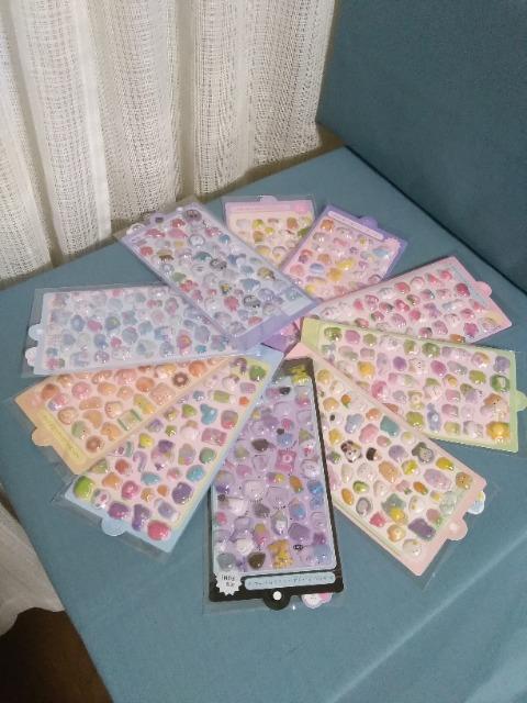 かわいさいっぱいぷっくりシール 10種セット < インテリア/ライフ かわいさいっぱいぷっくりシール 10種セット < インテリア/ライフの