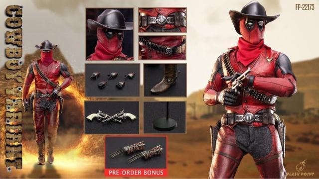 FlashPoint Studios FP-22173�J�E�{�[�C�v�[���@cowboypool 1/6�f�b�h�v�[��Deadpool  �� �z�r�[�� 