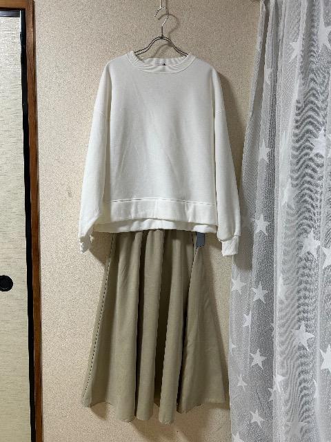 �V�i�^�O�t��MICOAMERI�o�b�N�҂ݏグ�X�J�[�g& VIRMANI�L���E�������g���[�i�[  �� �����t�@�b�V������ 