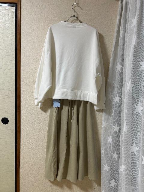 �V�i�^�O�t��MICOAMERI�o�b�N�҂ݏグ�X�J�[�g& VIRMANI�L���E�������g���[�i�[ �� �����t�@�b�V������ 