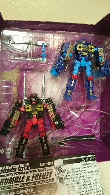 開封品 トランスフォーマー ユナイデッド ランブル&フレンジー < アニメ/コミック/キャラクター 開封品 トランスフォーマー ユナイデッド ランブル&フレンジー < アニメ/コミック/キャラクターの