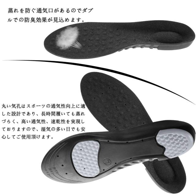 インソール 靴の中敷き なかじき 衝撃吸収 3D 低反発 クッション < 女性ファッション  インソール 靴の中敷き なかじき 衝撃吸収 3D 低反発 クッション < 女性ファッションの