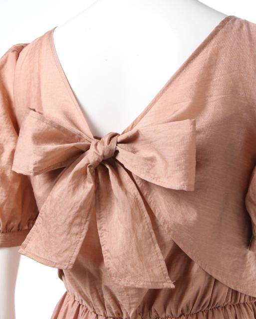 新品☆アラマンダ*BACKリボンティアードワンピ < ブランド 新品☆アラマンダ*BACKリボンティアードワンピ < ブランドの