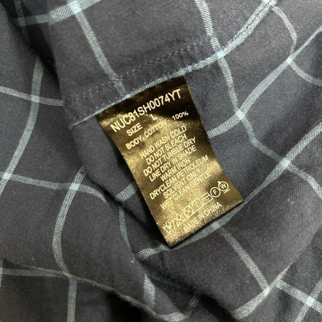 即決 nano&co チェックシャツ L < 男性ファッション  即決 nano&co チェックシャツ L < 男性ファッションの