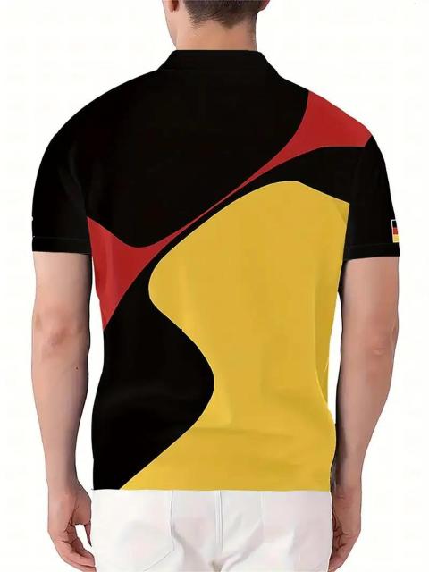 超お買い得1290円★メンズカラーゴルフシャツ、3Dプリント、夏用、スポーティー USAサイズL(日本サイズXXL相当) < レジャー/スポーツ  超お買い得1290円★メンズカラーゴルフシャツ、3Dプリント、夏用、スポーティー USAサイズL(日本サイズXXL相当) < レジャー/スポーツの