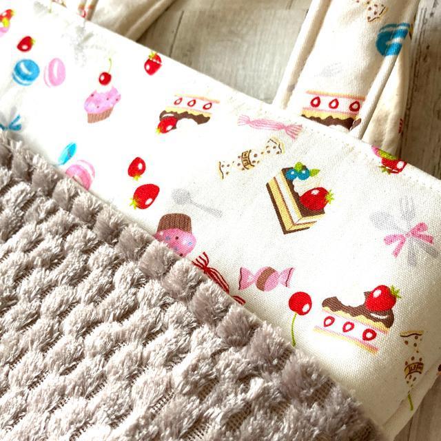 ☆ハンドメイド/ボアポケットのトートバッグ@ < 女性ファッション  ☆ハンドメイド/ボアポケットのトートバッグ@ < 女性ファッションの