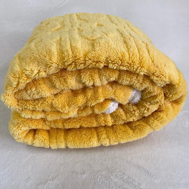 SALE☆2枚合わせ☆ジャガードフランネル裏シープ毛布☆ワイドシングル☆150×200cm☆YE < インテリア/ライフ SALE☆2枚合わせ☆ジャガードフランネル裏シープ毛布☆ワイドシングル☆150×200cm☆YE < インテリア/ライフの
