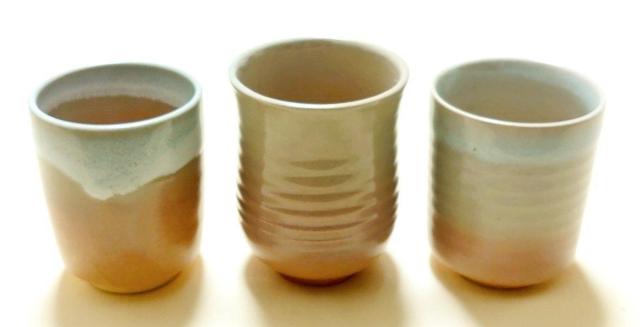萩焼 城山 萩城 湯呑 フリーカップ3客 < インテリア/ライフ 萩焼 城山 萩城 湯呑 フリーカップ3客 < インテリア/ライフの