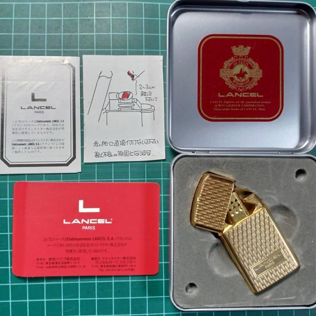 ガスライター LANCEL ランセル Marlboro マルボロ LARK 4点 < 男性ファッション ガスライター LANCEL ランセル Marlboro マルボロ LARK 4点 < 男性ファッションの