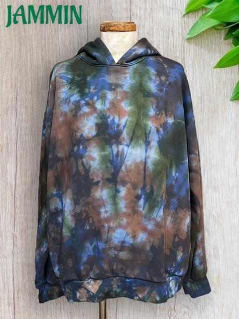 タイダイパーカー ヒッピー サイケ エスニック パーカー 裏パイル アジアン < 男性ファッション タイダイパーカー ヒッピー サイケ エスニック パーカー 裏パイル アジアン < 男性ファッションの