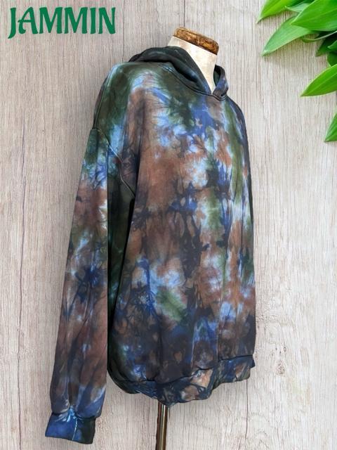 タイダイパーカー ヒッピー サイケ エスニック パーカー 裏パイル アジアン < 男性ファッション タイダイパーカー ヒッピー サイケ エスニック パーカー 裏パイル アジアン < 男性ファッションの