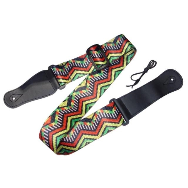 ドット柄 カラフル 民族風 ギター ストラップ エレキギター アコースティックギター アコギ ベース < ホビー ドット柄 カラフル 民族風 ギター ストラップ エレキギター アコースティックギター アコギ ベース < ホビーの