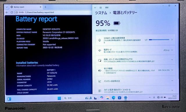 Panasonic Let'snote Corei5 16GB SSD512GB Web�J���� Windows11 Office �� PC�{��/���Ӌ@��� 