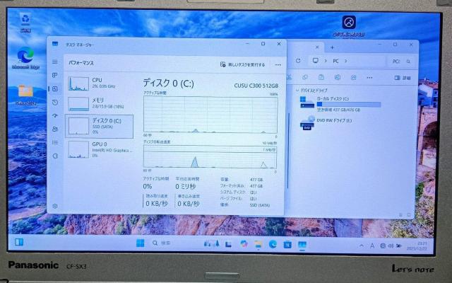 Panasonic Let'snote Corei5 16GB SSD512GB Web�J���� Windows11 Office �� PC�{��/���Ӌ@��� 