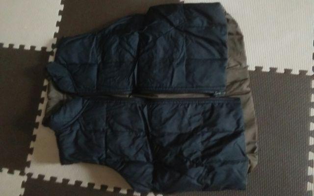 HONPO BEST リバーシブル 黒 茶 美品 中綿フェザー < キッズ/ベビー  HONPO BEST リバーシブル 黒 茶 美品 中綿フェザー  < キッズ/ベビーの