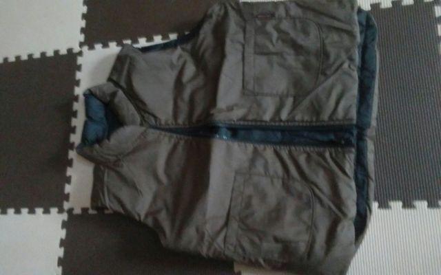 HONPO BEST リバーシブル 黒 茶 美品 中綿フェザー < キッズ/ベビー  HONPO BEST リバーシブル 黒 茶 美品 中綿フェザー < キッズ/ベビーの