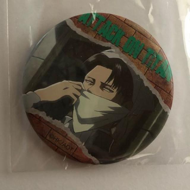 進撃の巨人 ローソン限定 缶バッジ リヴァイ < アニメ/コミック/キャラクター 進撃の巨人 ローソン限定 缶バッジ リヴァイ < アニメ/コミック/キャラクターの
