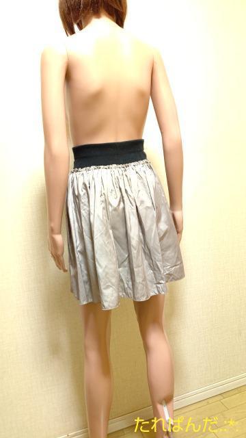 ☆GROVE☆幅広ウエスト×柔らかいしゃかAスカートB299☆3点で即落 < ブランド  ☆GROVE☆幅広ウエスト×柔らかいしゃかAスカートB299☆3点で即落 < ブランドの
