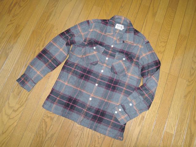 HYSTERIC GLAMOUR ヒステリックグラマー チェック ネルシャツ S 灰黒系 < ブランド  HYSTERIC GLAMOUR ヒステリックグラマー チェック ネルシャツ S 灰黒系 < ブランドの