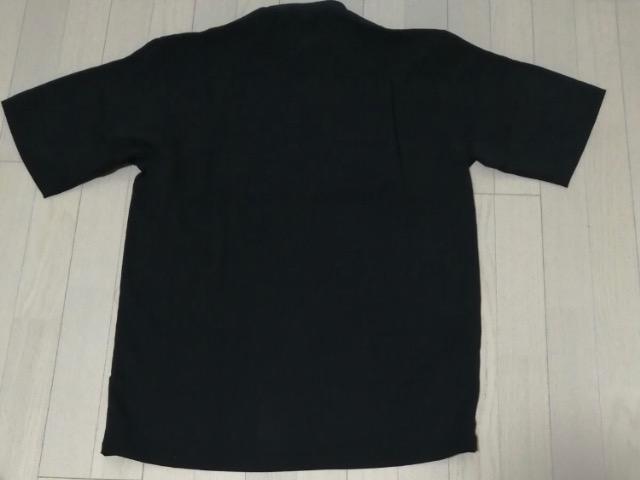 新品未使用タグつきブ GIOVANUOMO  ブラック半袖  シャツポケット付き刺繍ロゴ柄人気ブランド大活躍素敵王子プリンス雰囲気 < 男性ファッション  新品未使用タグつきブ GIOVANUOMO  ブラック半袖  シャツポケット付き刺繍ロゴ柄人気ブランド大活躍素敵王子プリンス雰囲気 < 男性ファッションの