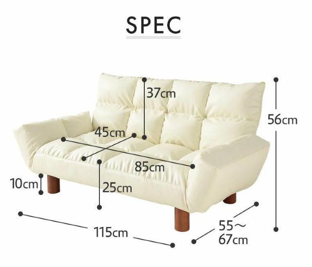 �J�E�`�\�t�@�@�u���b�N �R���p�N�g ��115cm 1�l��炵 6�i�K���N���C�j���O �V�R�� 2WAY �� �C���e���A/���C�t�� 