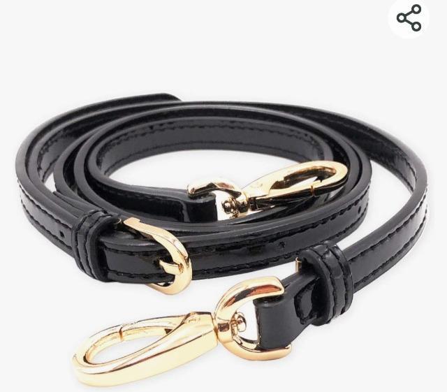 本革ショルダーバックひも/長さ調整可能/ショルダー紐/ベルト幅1.1cm黒/送料込み < 女性ファッション  本革ショルダーバックひも/長さ調整可能/ショルダー紐/ベルト幅1.1cm黒/送料込み  < 女性ファッションの