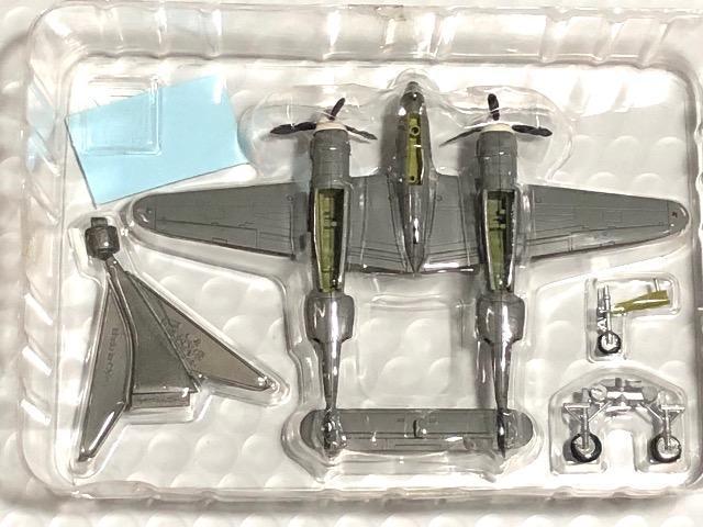 エフトイズ 1/144 双発機コレクション Vol.3 アメリカ陸軍 P-38J ライトニング < ホビー  エフトイズ 1/144 双発機コレクション Vol.3 アメリカ陸軍 P-38J ライトニング < ホビーの