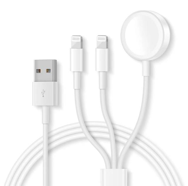 Apple Watch充電器 アップルウォッチ充電ケーブル 3in1 磁気充電 急速 ワイヤレス充電 USBコネクタ 置くだけ充電 < 家電/AV  Apple Watch充電器 アップルウォッチ充電ケーブル 3in1 磁気充電 急速 ワイヤレス充電 USBコネクタ 置くだけ充電  < 家電/AVの