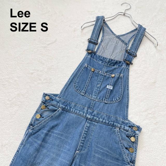 Lee リー デニムサロペット オーバーオール テーパードパンツ カジュアル きれいめ キレカジ ブルー S(1004) < ブランド Lee リー デニムサロペット オーバーオール テーパードパンツ カジュアル きれいめ キレカジ ブルー S(1004) < ブランドの