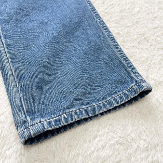 Lee リー デニムサロペット オーバーオール テーパードパンツ カジュアル きれいめ キレカジ ブルー S(1004) < ブランド Lee リー デニムサロペット オーバーオール テーパードパンツ カジュアル きれいめ キレカジ ブルー S(1004) < ブランドの