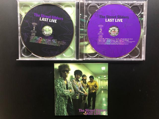 THE STREET SLIDERS/LAST LIVE mXgCun  CD/DVD/rfI 