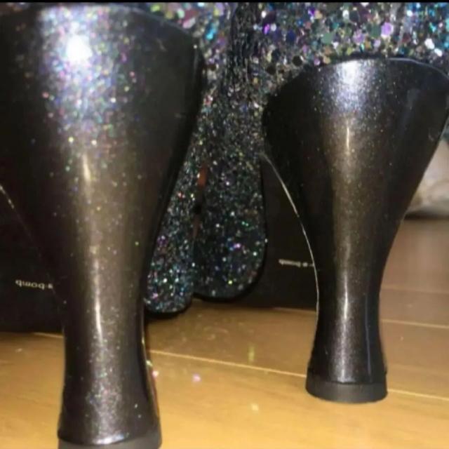 mosaique par a・bomb パンプス グリッター 23cm 日本製 ヒール 本革 パンプス < 女性ファッション mosaique par a・bomb パンプス グリッター 23cm 日本製 ヒール 本革 パンプス < 女性ファッションの