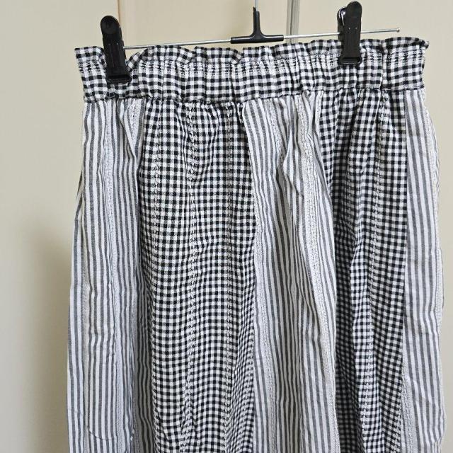 �Ђ���@�t���A�X�J�[�g �u���b�N�E�z���C�g �`�F�b�N�� �� �����t�@�b�V������ 