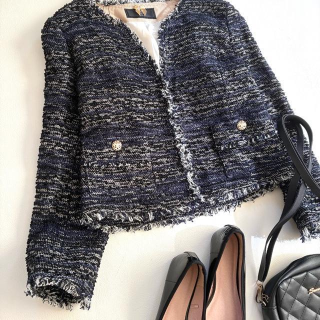 �����i��INED���㎿���{�^���m�[�J���[�c�C�[�h�W���P�b�g���l�C�r�[��S �� �u�����h�� 