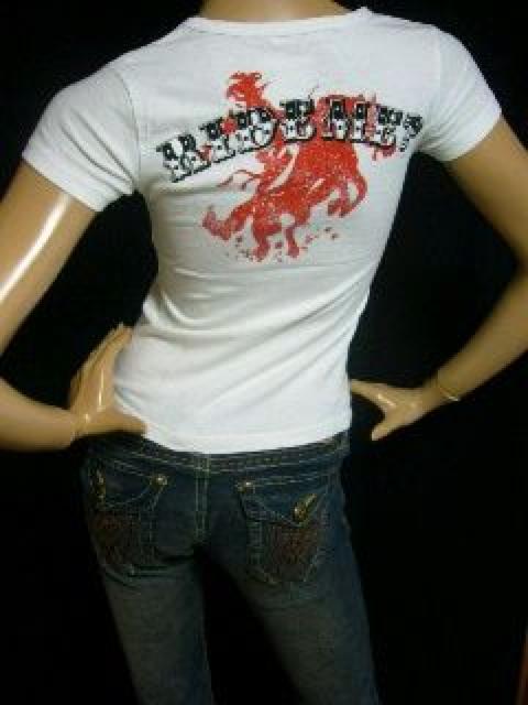 【Ra Iride/イリーデ】Sexyガール.バックカウガールプリントTシャツ < ブランド 【Ra Iride/イリーデ】Sexyガール.バックカウガールプリントTシャツ < ブランドの