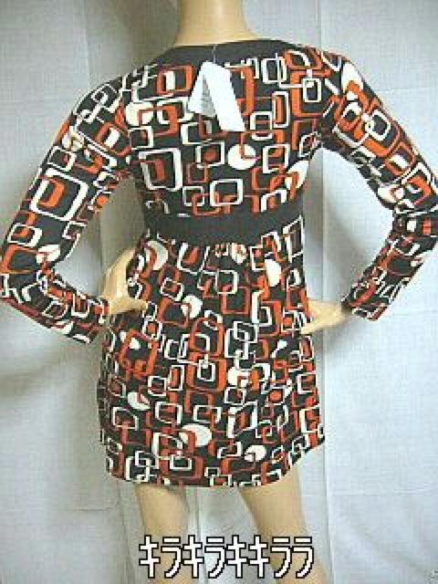 《New》AneCan★レトロ大柄・ヒッピー*チュニックワンピース < 女性ファッション  《New》AneCan★レトロ大柄・ヒッピー*チュニックワンピース < 女性ファッションの