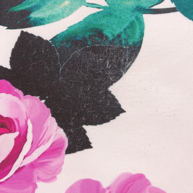 ローズフラワーリボンペプラムドレスワンピースパーティー白黒花 < 女性ファッション  ローズフラワーリボンペプラムドレスワンピースパーティー白黒花 < 女性ファッションの