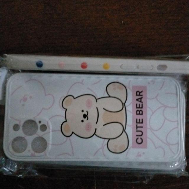 iPhoneP2 PROMAX CUTE BEAR@X}zP[X @Vi  Ɠd/AV 